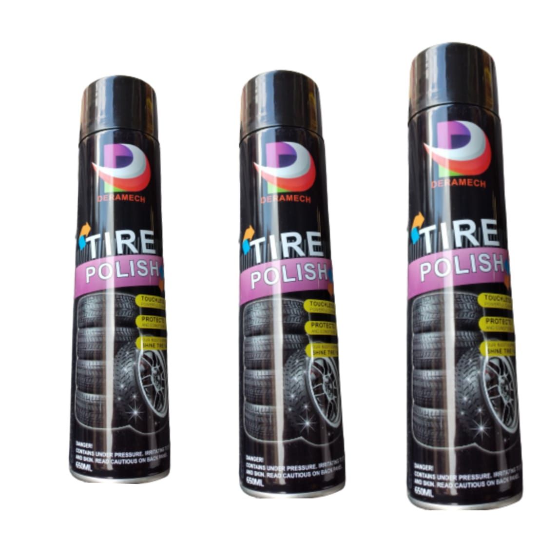 Tire Polish Protect And Shine 3pcs
