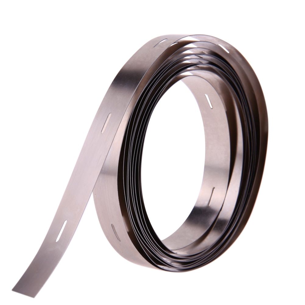 2m Nickel Strip High Quality 0.2 X 10mm Ni Plate Nickel Strip Tape For Li 32650 Battery Spot Welding Outdoor Hadware Accessories