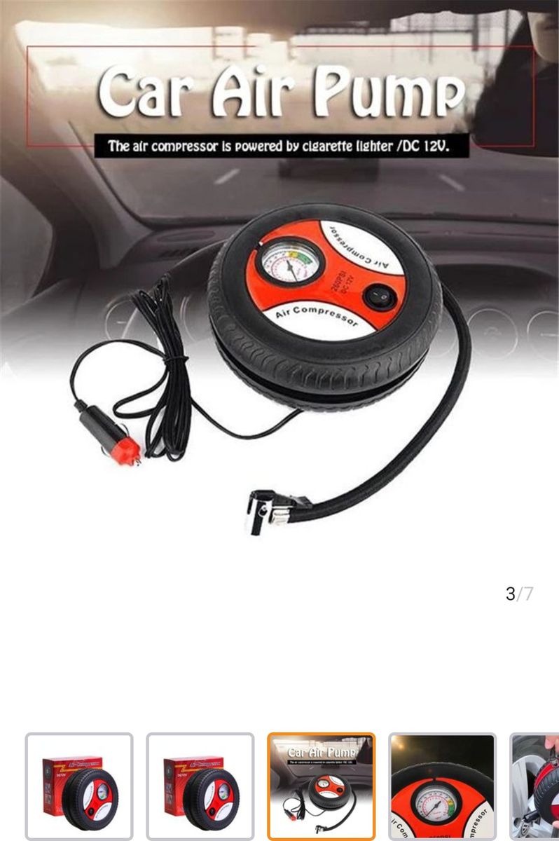 Air Compressor Tire Inflator/Tire Automatic Pump