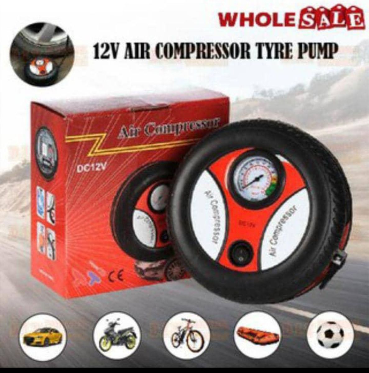 Portable Car Air Pump 260PSI