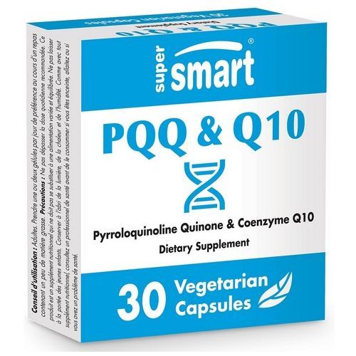 PQQ & Q10 (CoQ10) Mitochondria Up To 20% Aging Cells 30Caps