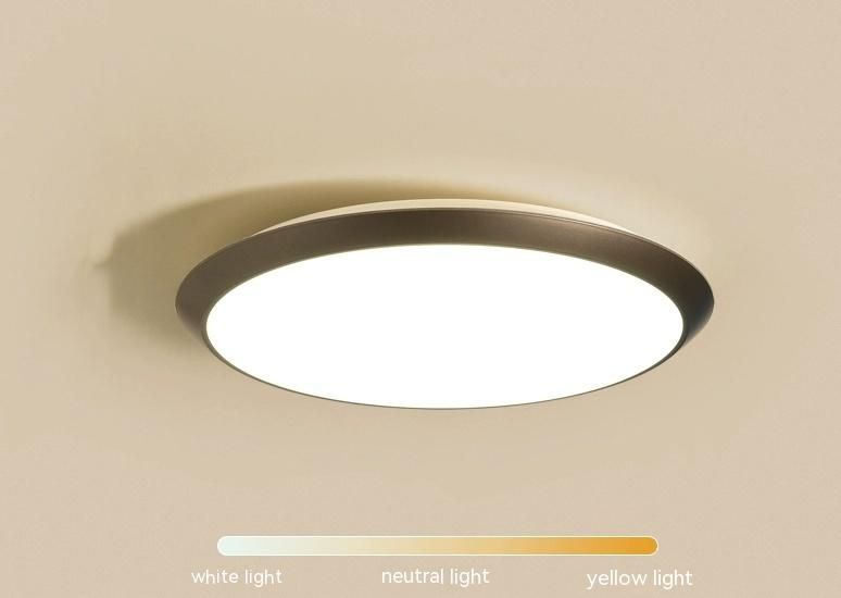 Simple and modern led round bedroom ceiling light