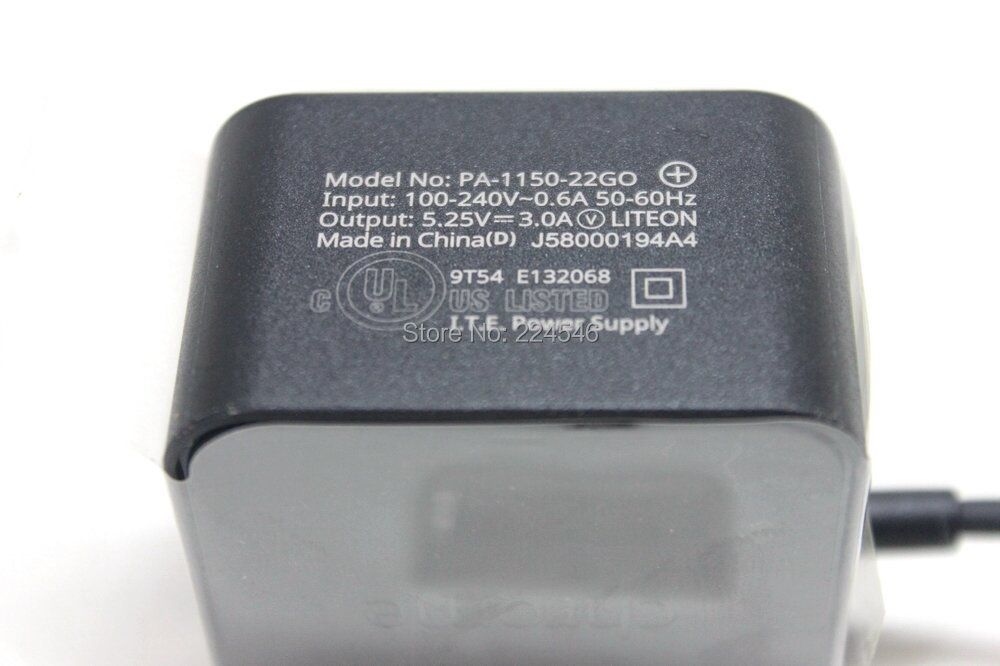 Genuine Ac Adapter 5.25v 3a Pa-1150-22go For Hp Chromebook