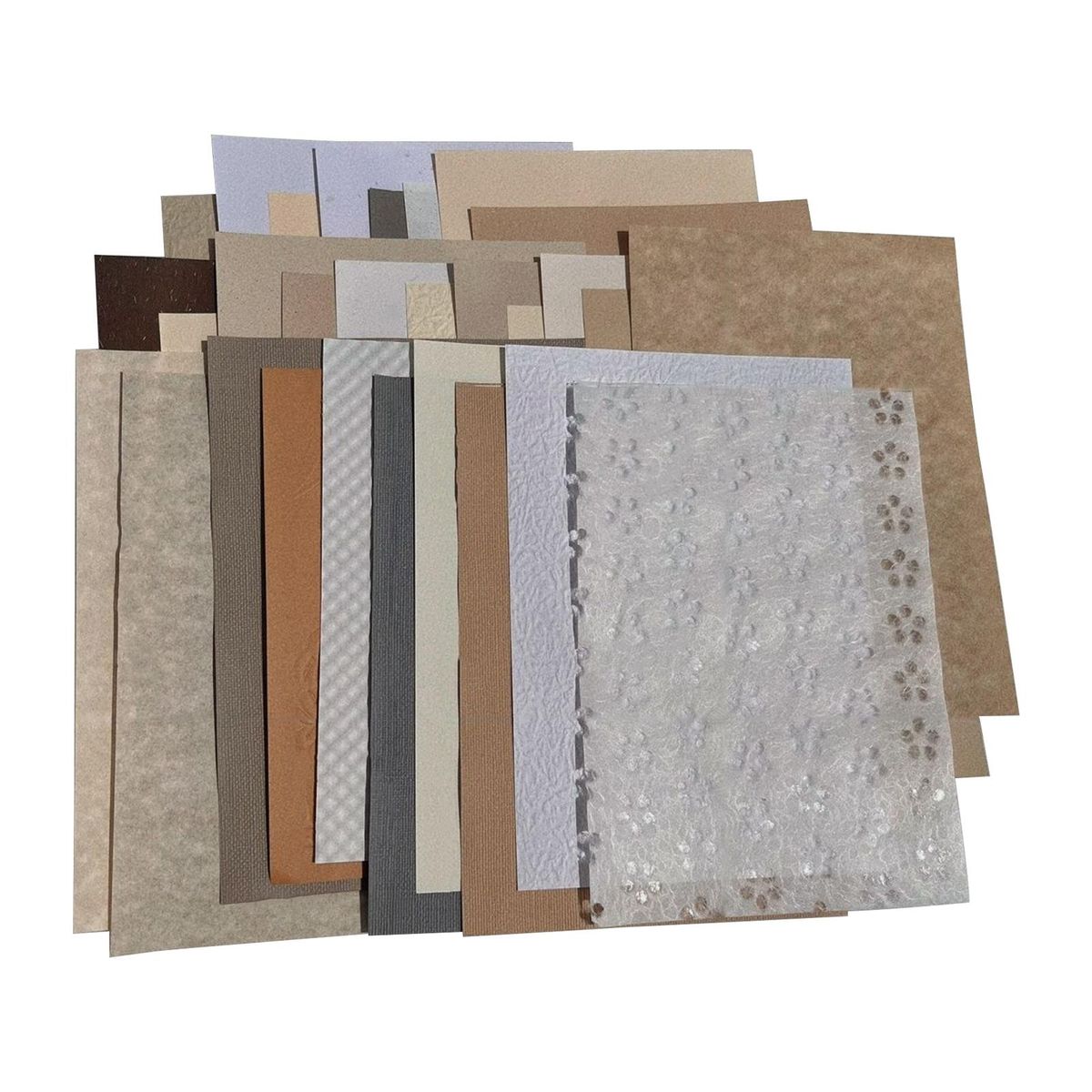 Craft Project Paper Creations 3040 Piece Assorted Textured for Diy C
