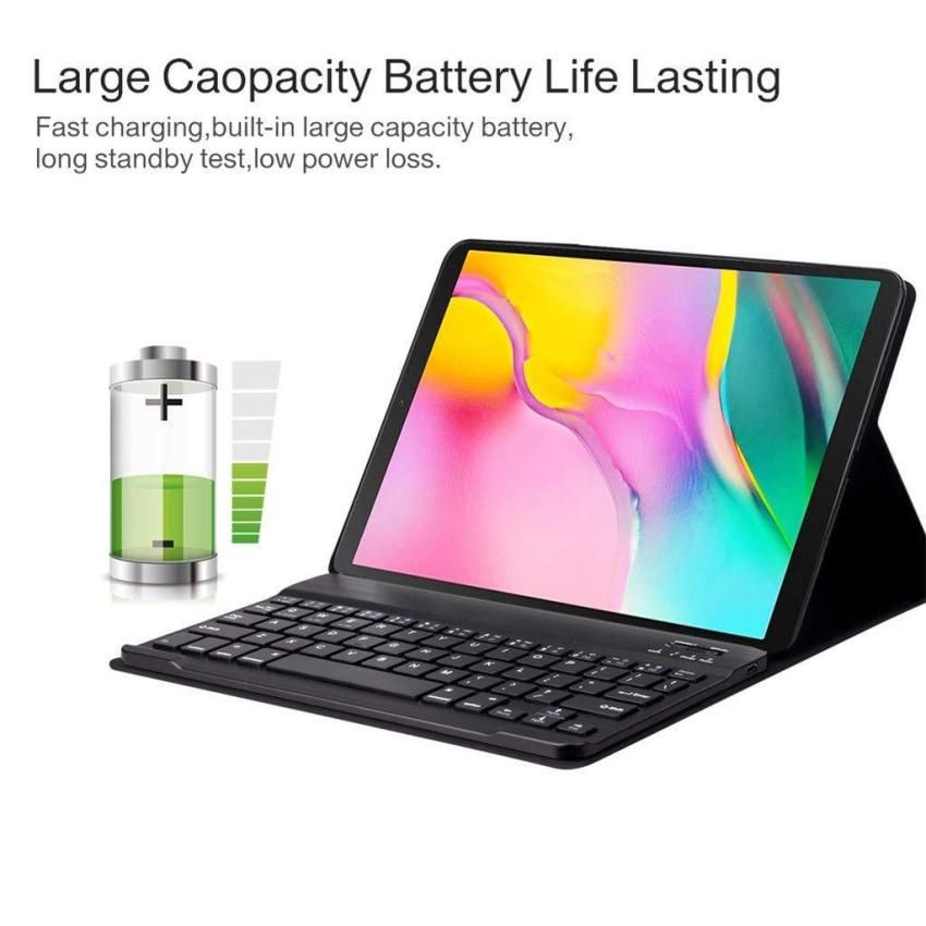 Samsung Tab A 8.0 2019 P200/P205 Keyboard With Case-Black