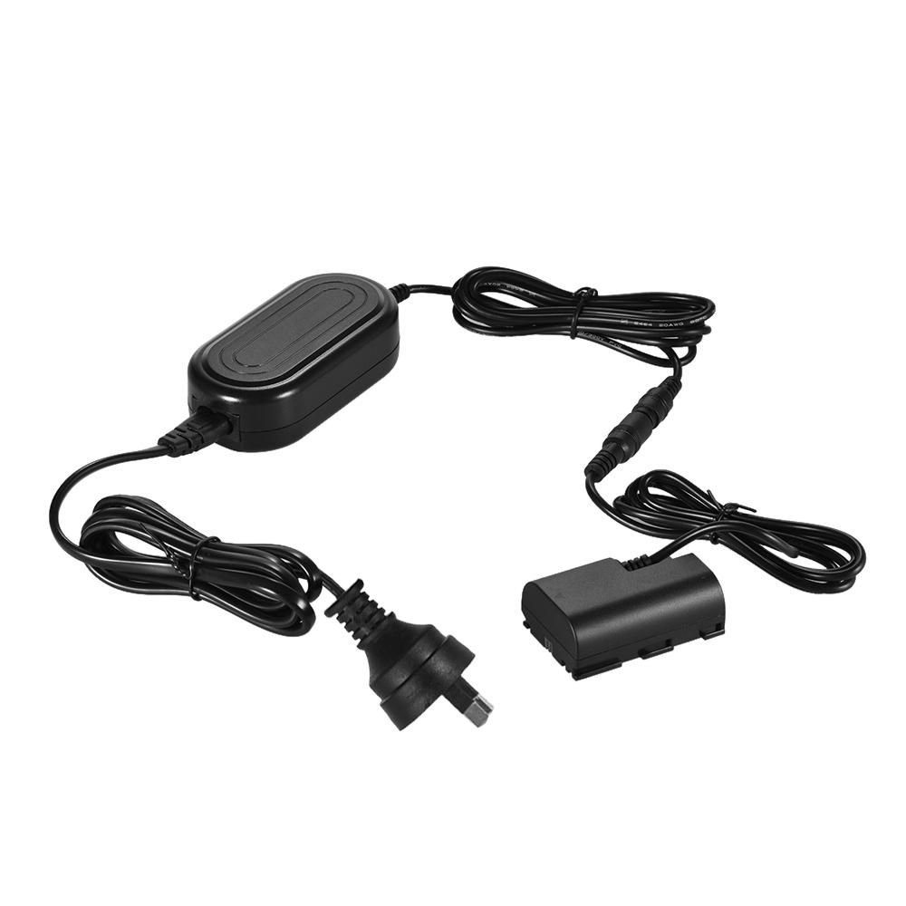 Andoer ACK-E6 AC Power Supply LP-E6 LP-E6N DC Coupler Dummy Battery Adapter Camera Charger Compatible with Canon EOS 5DS 5DS R 5D Mark II III IV 60D 60Da 6D 70D 7D 7D Mark II 80D DSLR