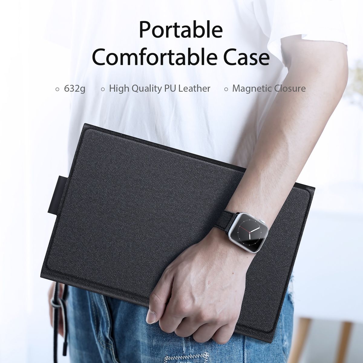 Bluetooth Keyboard Leather Case For Xiaomi Pad 6 / Pad 6 Pro