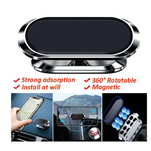 Magnetic Car Phone Holder Mini Strip Shape Stand