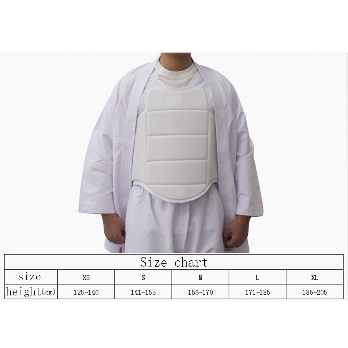 Adult Karate Chest Protector Chest Guard Muay Thai MMA