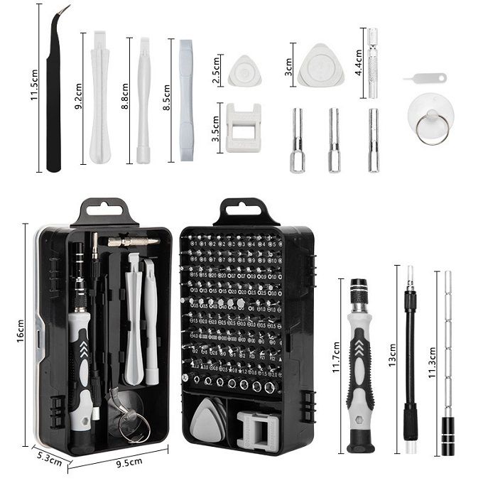 122 In 1 Screwdriver Combination Set Computer Mobile Phone Repair Tool