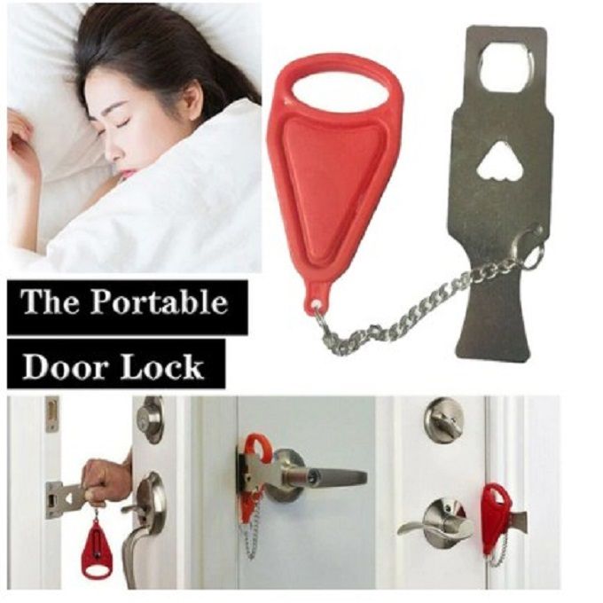 Portable Hotel Door Lock Door Travel Lockdown Locks Travel