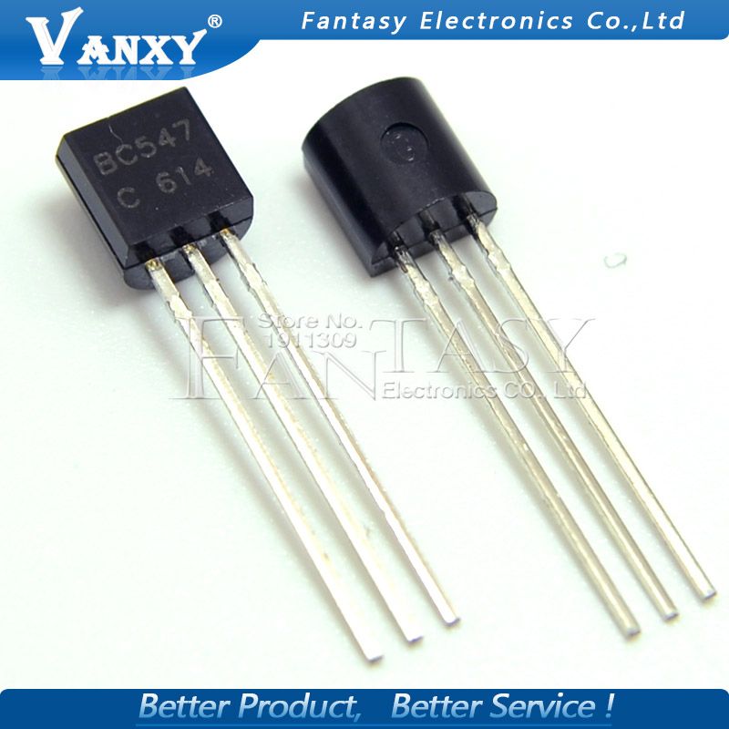 100PCS BC547C TO-92 BC547 TO92 547C New Triode Transistor