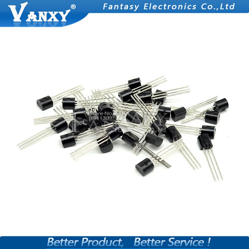 100PCS BC547C TO-92 BC547 TO92 547C New Triode Transistor