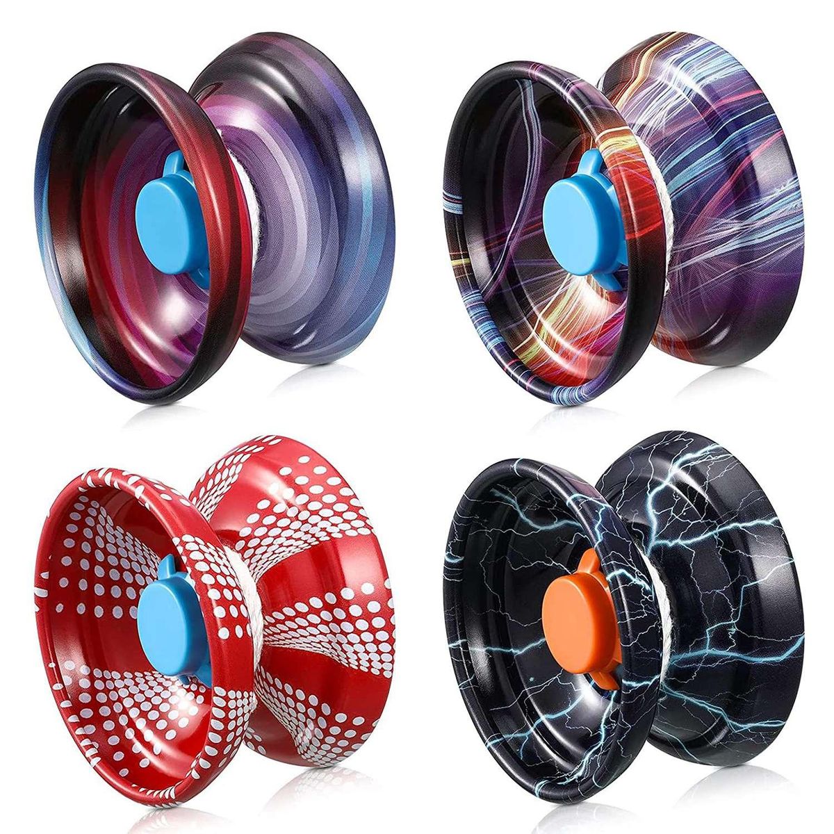 5Pcs Alloy Responsive Yoyo Balls for Beginners, Adults