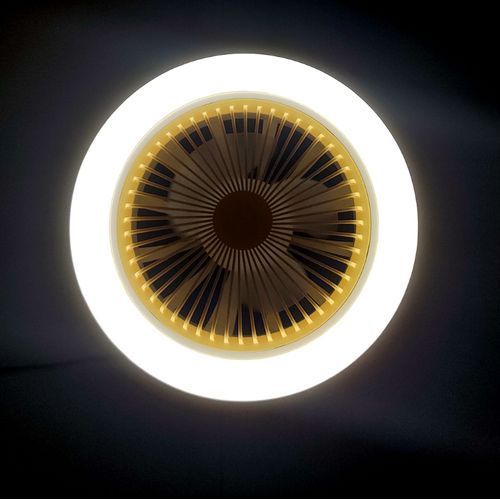 Led Ceiling Light With Built-in Fan And Remote Control - 30W