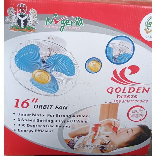 Electric Orbit Fan- 16 Inches