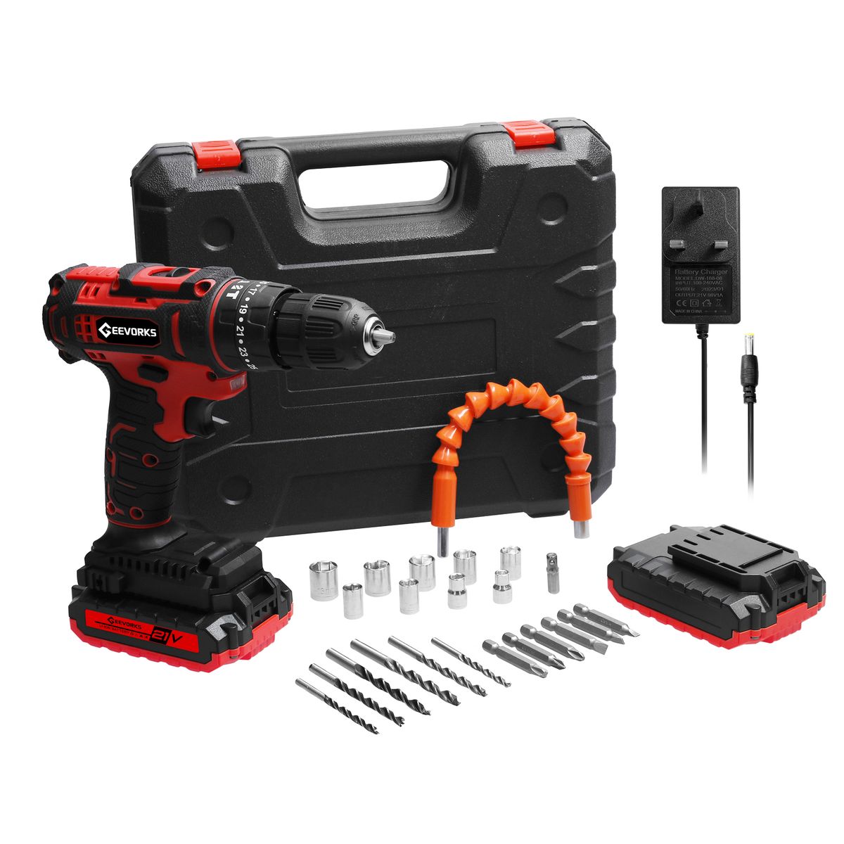 Household 3in1 Multifuctional 21V Electric Drill