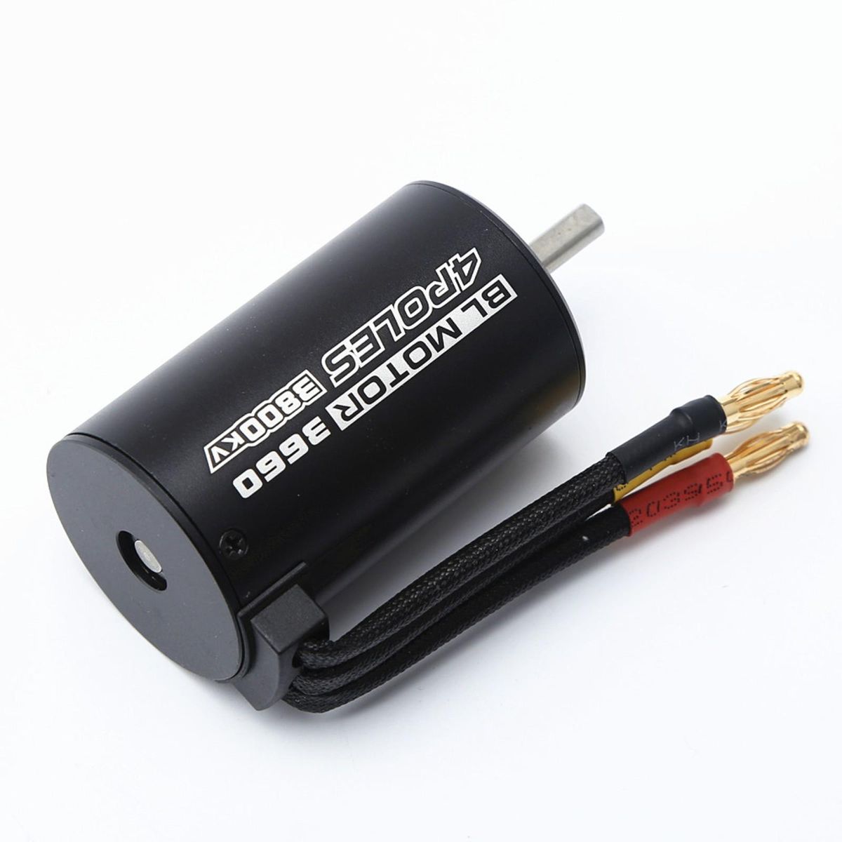 Waterproof 3660 3800KV Brushless Motor 80A  Brushless ESC Programming Card Combo Set for 1/8 Remote Control Car Truck