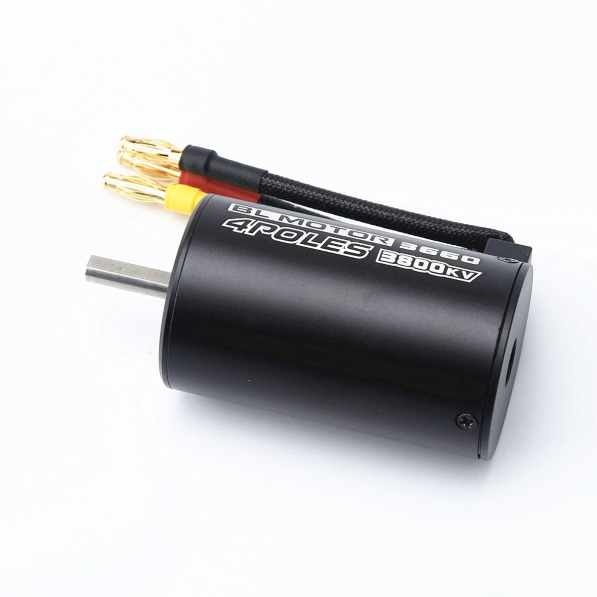 Waterproof 3660 3800KV Brushless Motor 80A  Brushless ESC Programming Card Combo Set for 1/8 Remote Control Car Truck