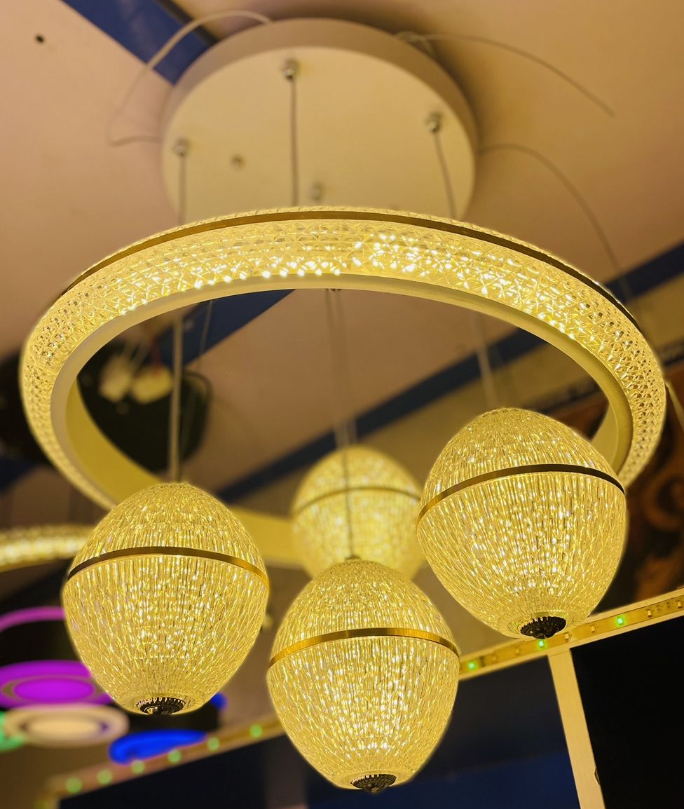 Led, Ceiling Dropping  Chandelier
