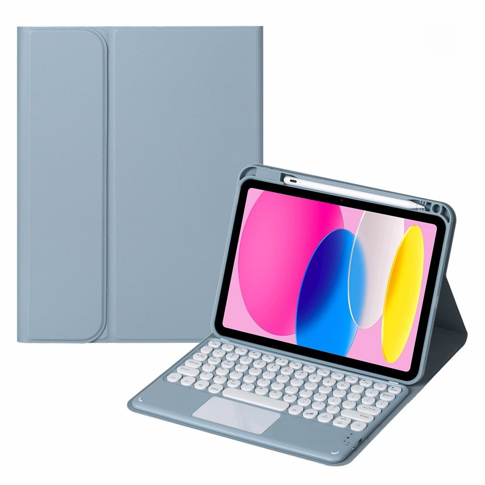 Touch Keyboard Leather Case For IPad 10th Gen 10.9 2022