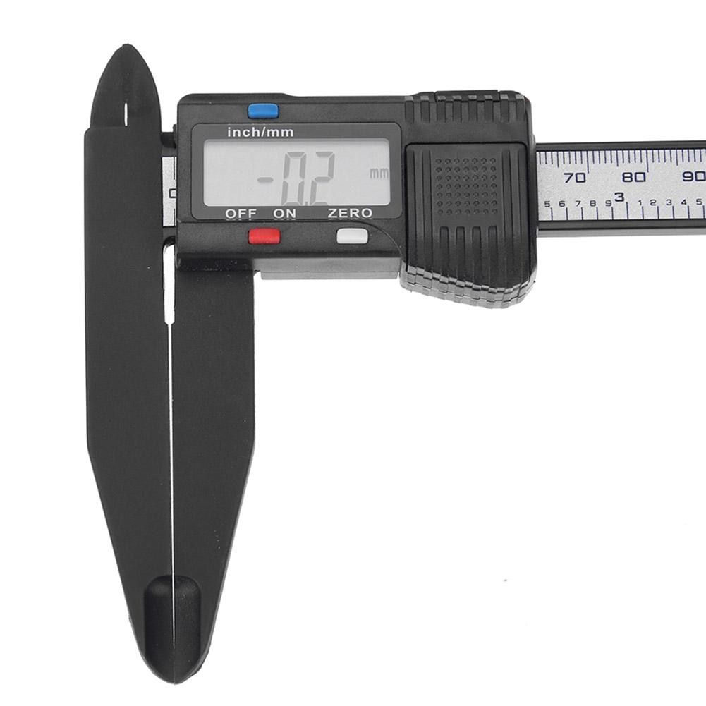 150mm 6 Inch LCD Digital Electronic Carbon Fiber Vernier Calipers  Micrometer Measuring Tool Digital Rule Measuring Tool