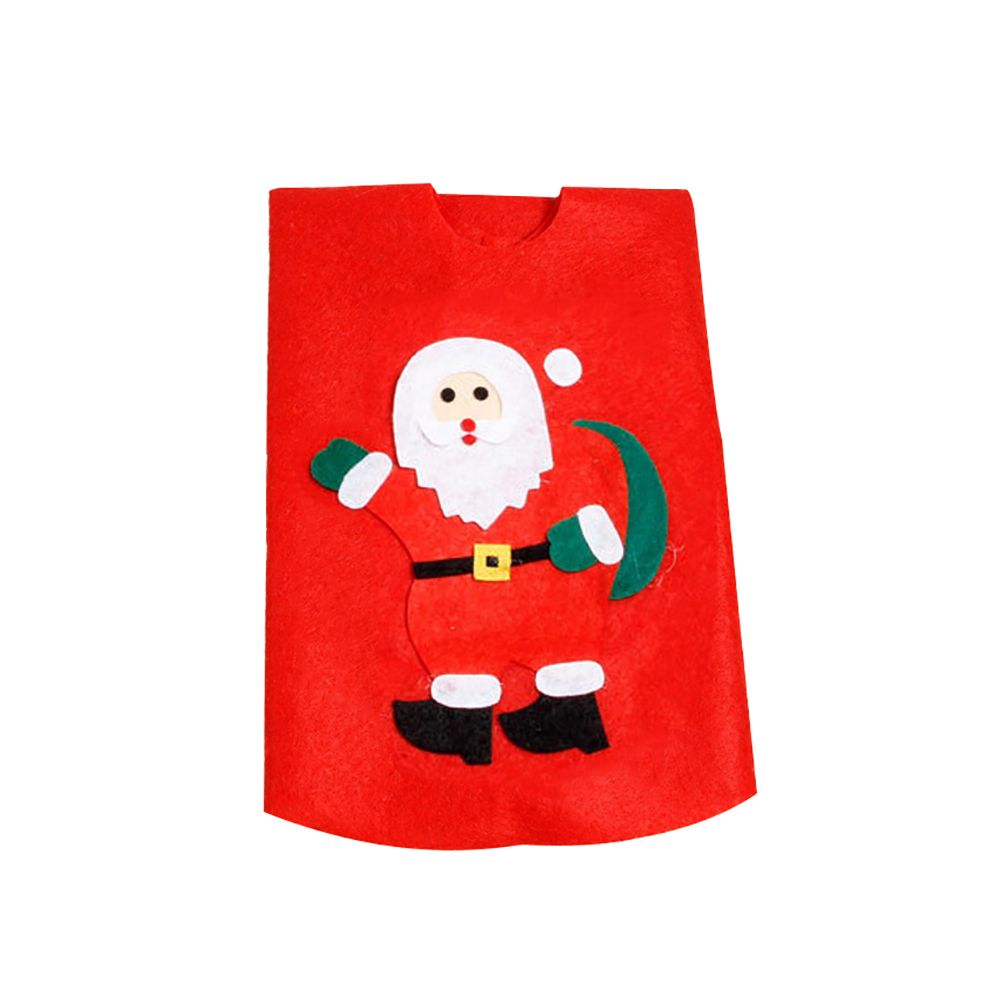 Christmas Tree Floor Mat Santa Snowman Ground Cover Apron-