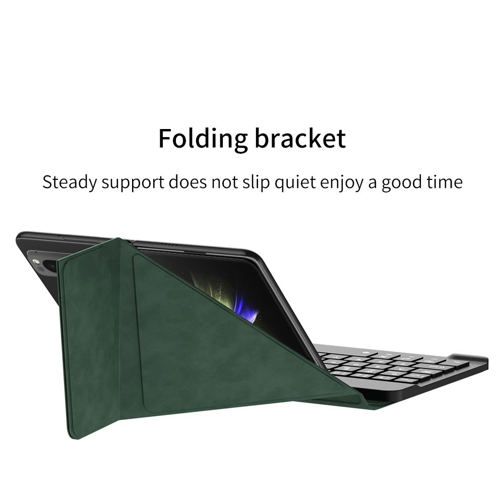 Keyboard Leather Case For Samsung Galaxy Z Fold5