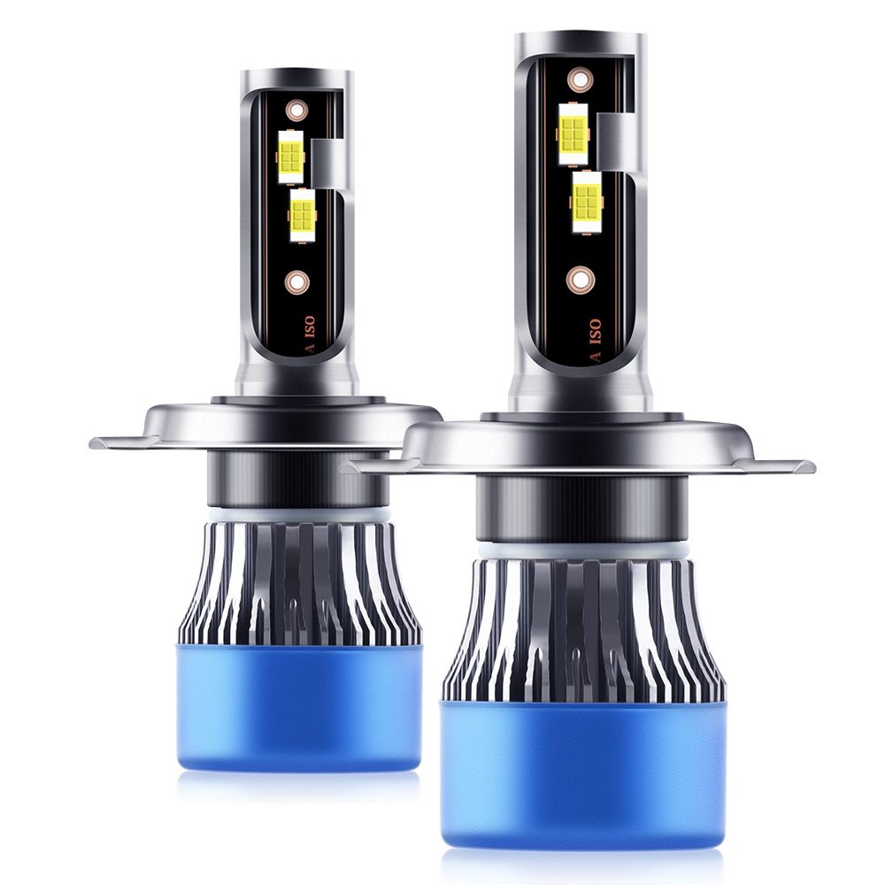 Q2 1 Pair H4 Car LED Headlight
