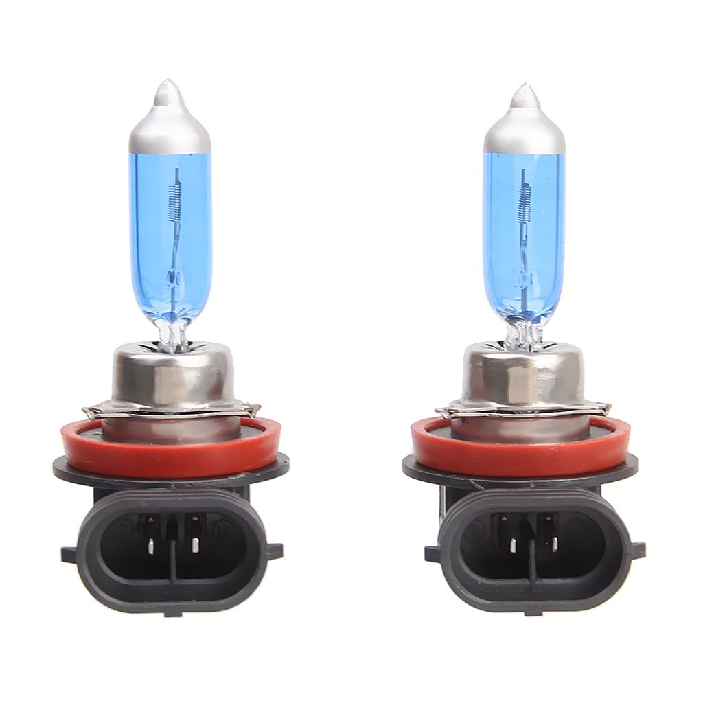 2pcs 6000K Xenon Gas Halogen Bulb Headlights 12V Light