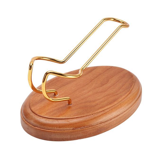 CHERRY Wood Tobacco Pipe Stand Home Decor  Pipe Holder For