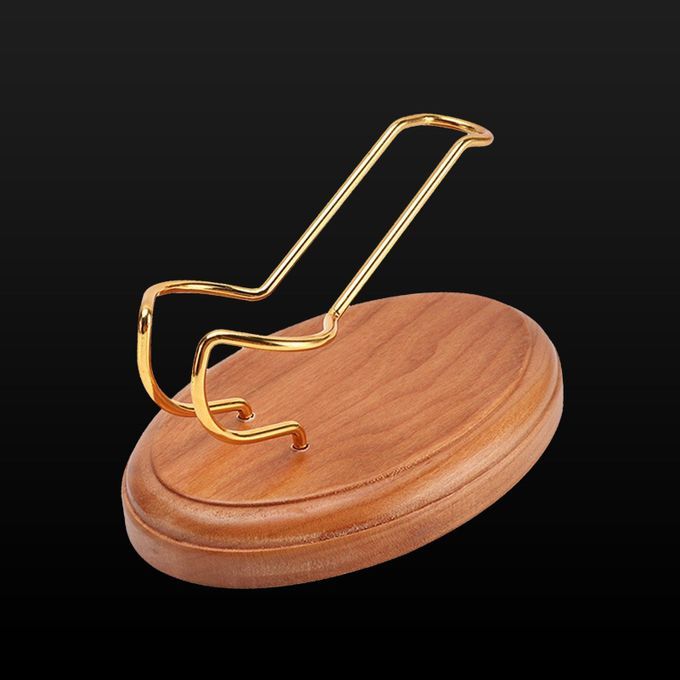 CHERRY Wood Tobacco Pipe Stand Home Decor  Pipe Holder For