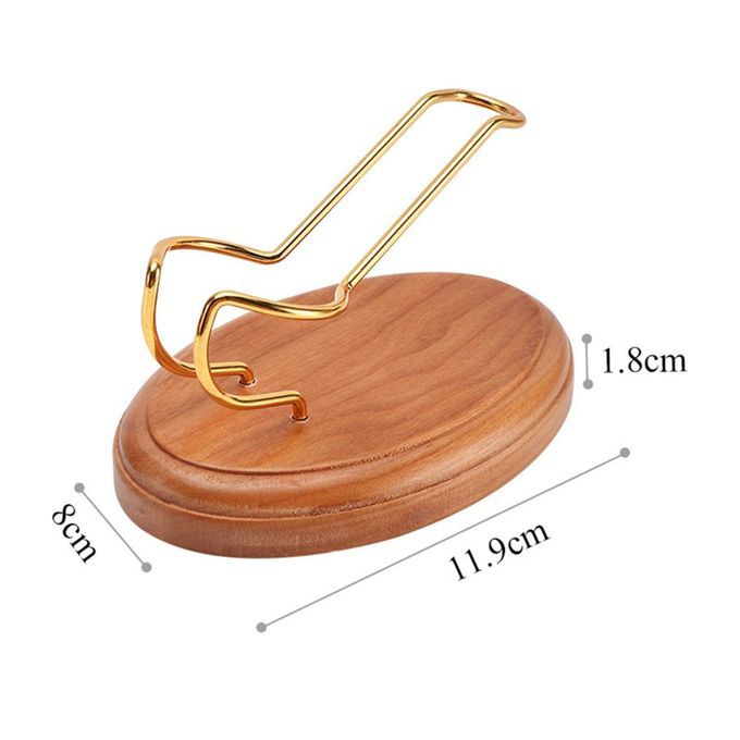 CHERRY Wood Tobacco Pipe Stand Home Decor  Pipe Holder For