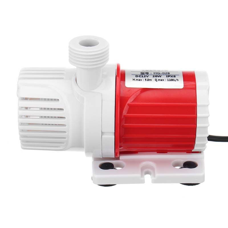 20W 12V Dc 1100L/H Submersible Water Pump Marine