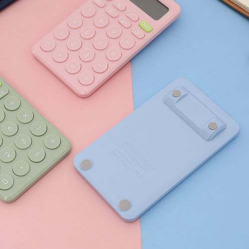 Desk Mini Calculator Big On Financial Business Accounting Tool Suitable For School Students Small Business Supplies As Pic