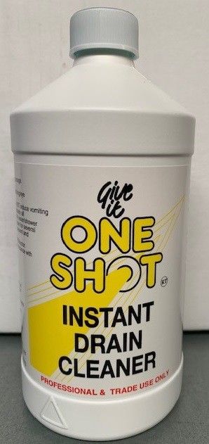 Give It One Shot Instant Drain Cleaner