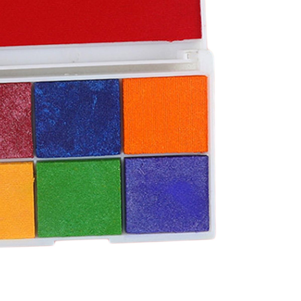 Rubber Stamp Ink Pad DIY Decor Fingerprint Inkpad Large Red Inkpad