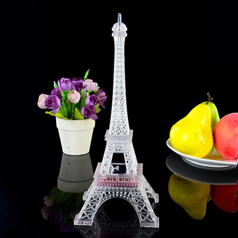 Mini 7 Color Changing Eiffel Tower LED Night Light Lamp-