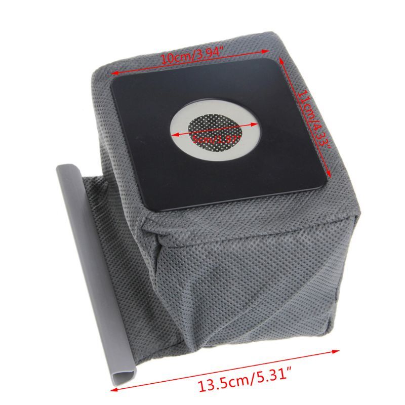 E8BD Practical Vacuum Cleaner Bag Non Woven Hepa Envmental 11x10cm For V3700SER