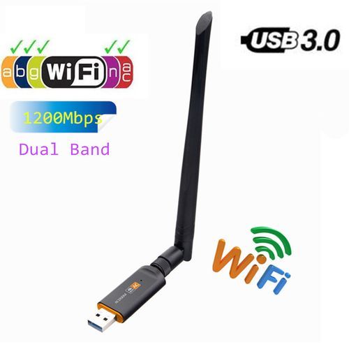 1200Mbps USB Wireless Wifi Adapter 2.4GHz 5.8GHz