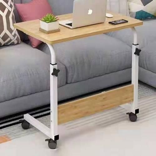 Wooden Beside Laptop Desk Bamboo Adjustable Laptop Table