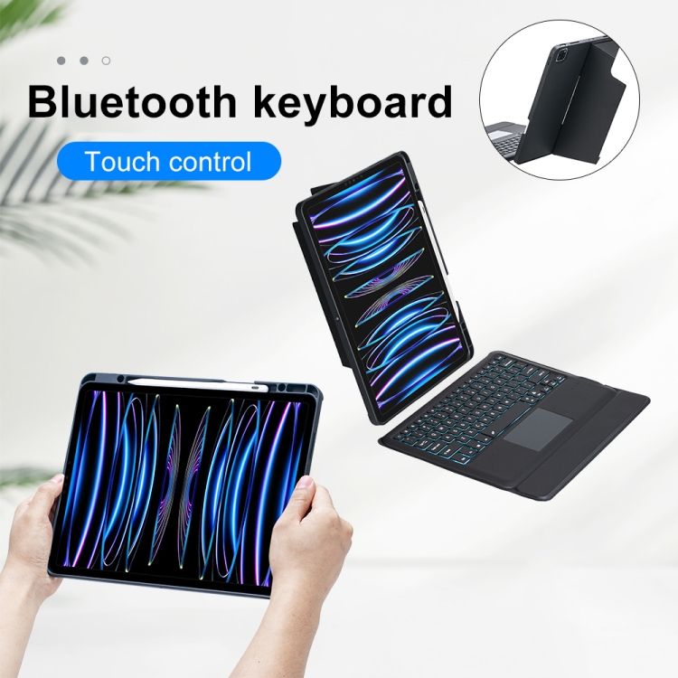 For IPad Pro 12.9 2022/ 2021/ 2020/ 2018 Keyboard Case