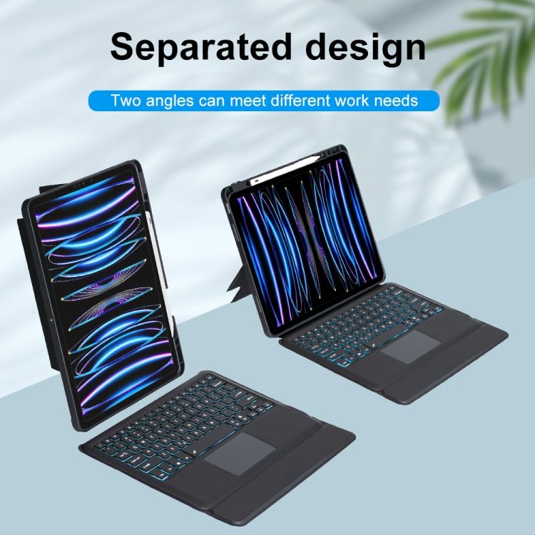 For IPad Pro 12.9 2022/ 2021/ 2020/ 2018 Keyboard Case
