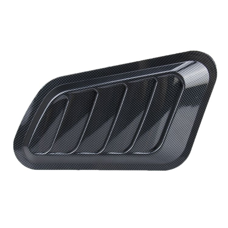 2 PCS Air Flow Intake Scoop Turbo Bonnet Vent Cover Hood
