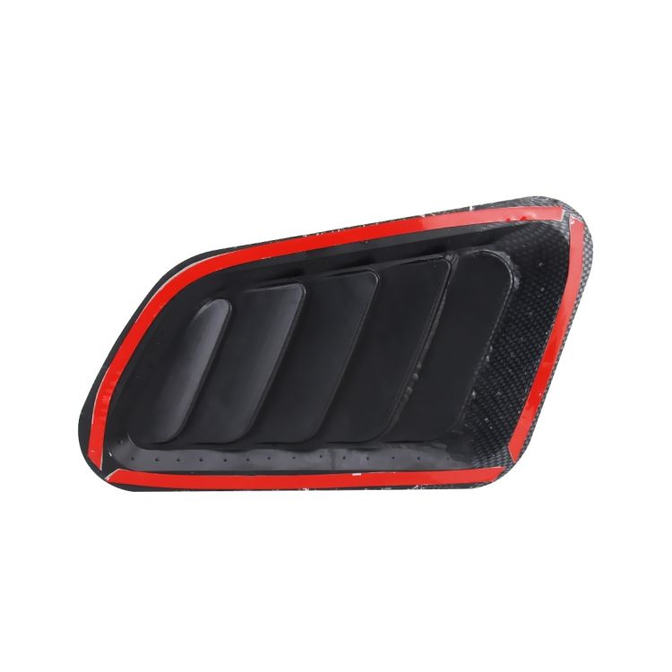 2 PCS Air Flow Intake Scoop Turbo Bonnet Vent Cover Hood