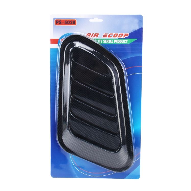 2 PCS Air Flow Intake Scoop Turbo Bonnet Vent Cover Hood