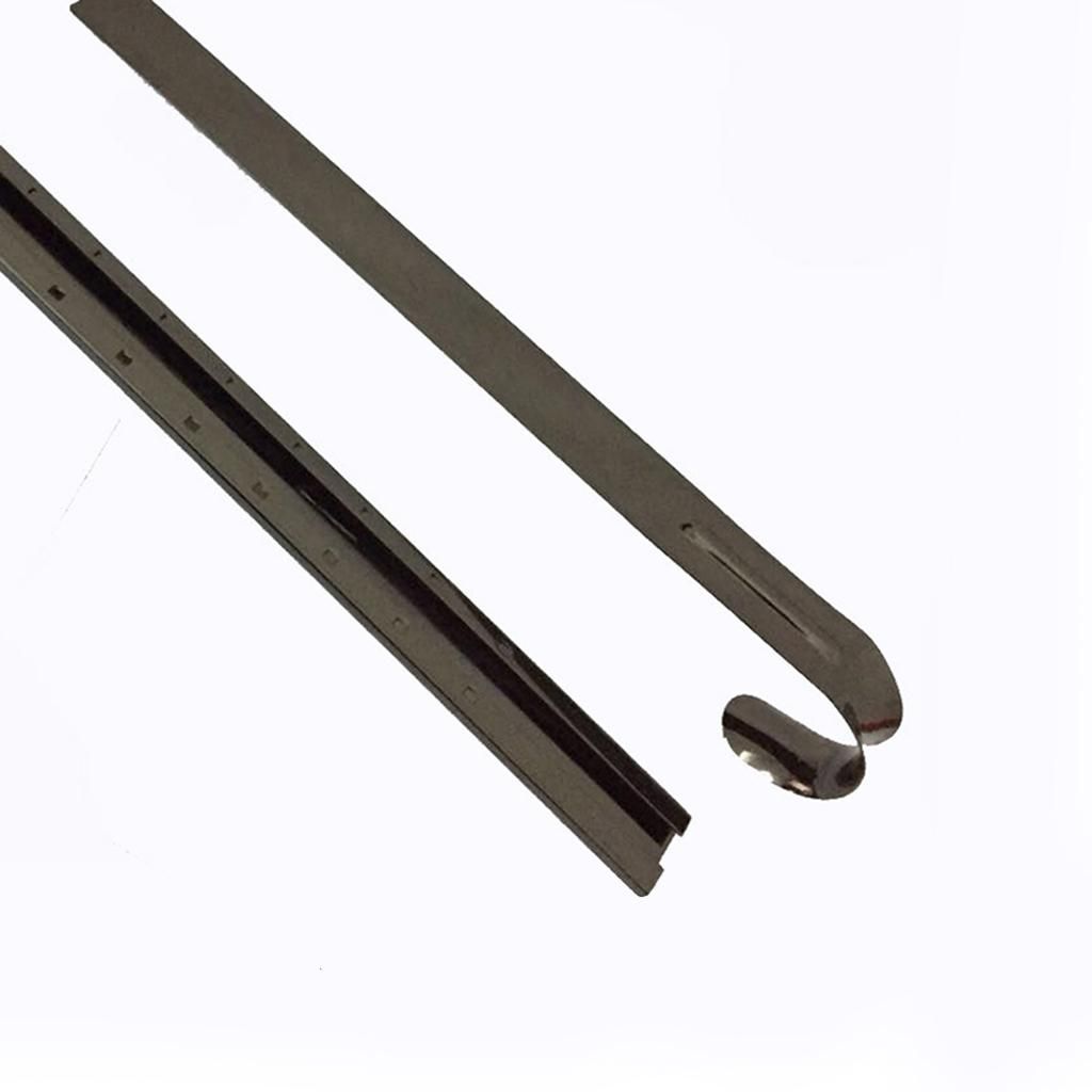 Iron Door 14.57''  Garland Front Door Hanger Adjustable Black