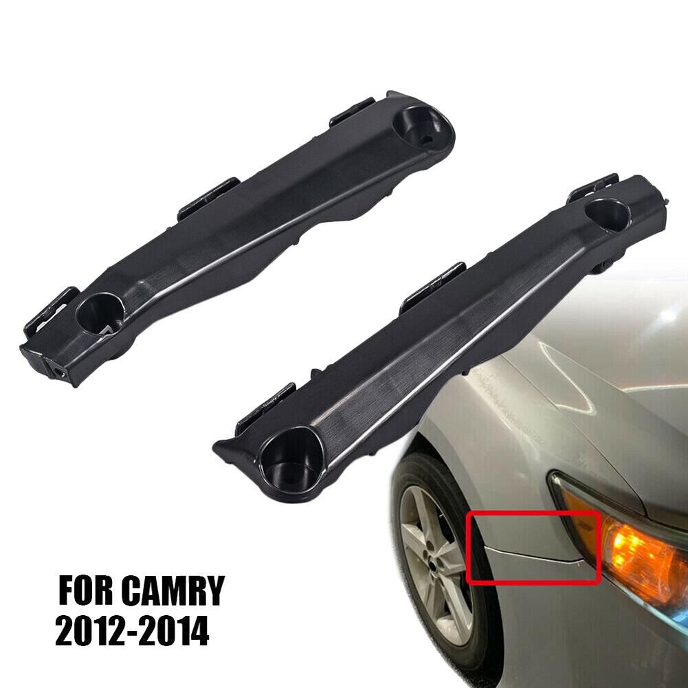 For Toyota Camry 2012-2014 Front Bumper Bracket Retainer Side Mount Support 1 Pair Left+Right