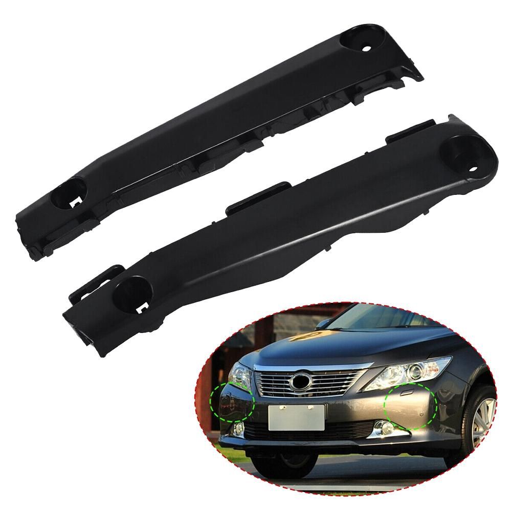 For Toyota Camry 2012-2014 Front Bumper Bracket Retainer Side Mount Support 1 Pair Left+Right