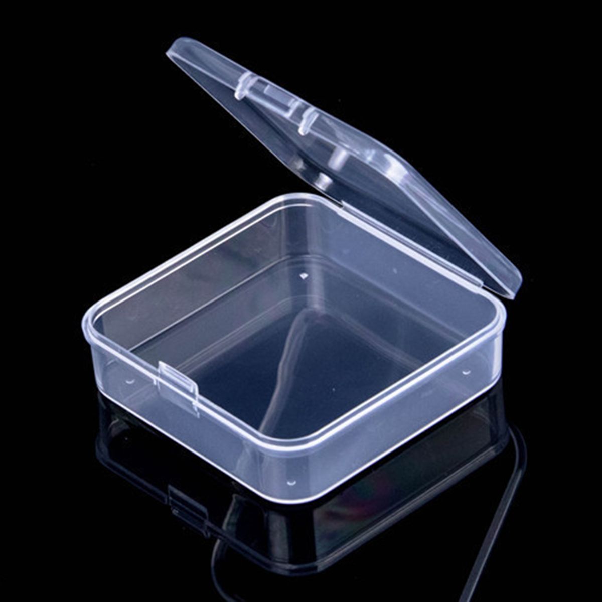 PP Square Storage Case Collection Box Jewelry Container-